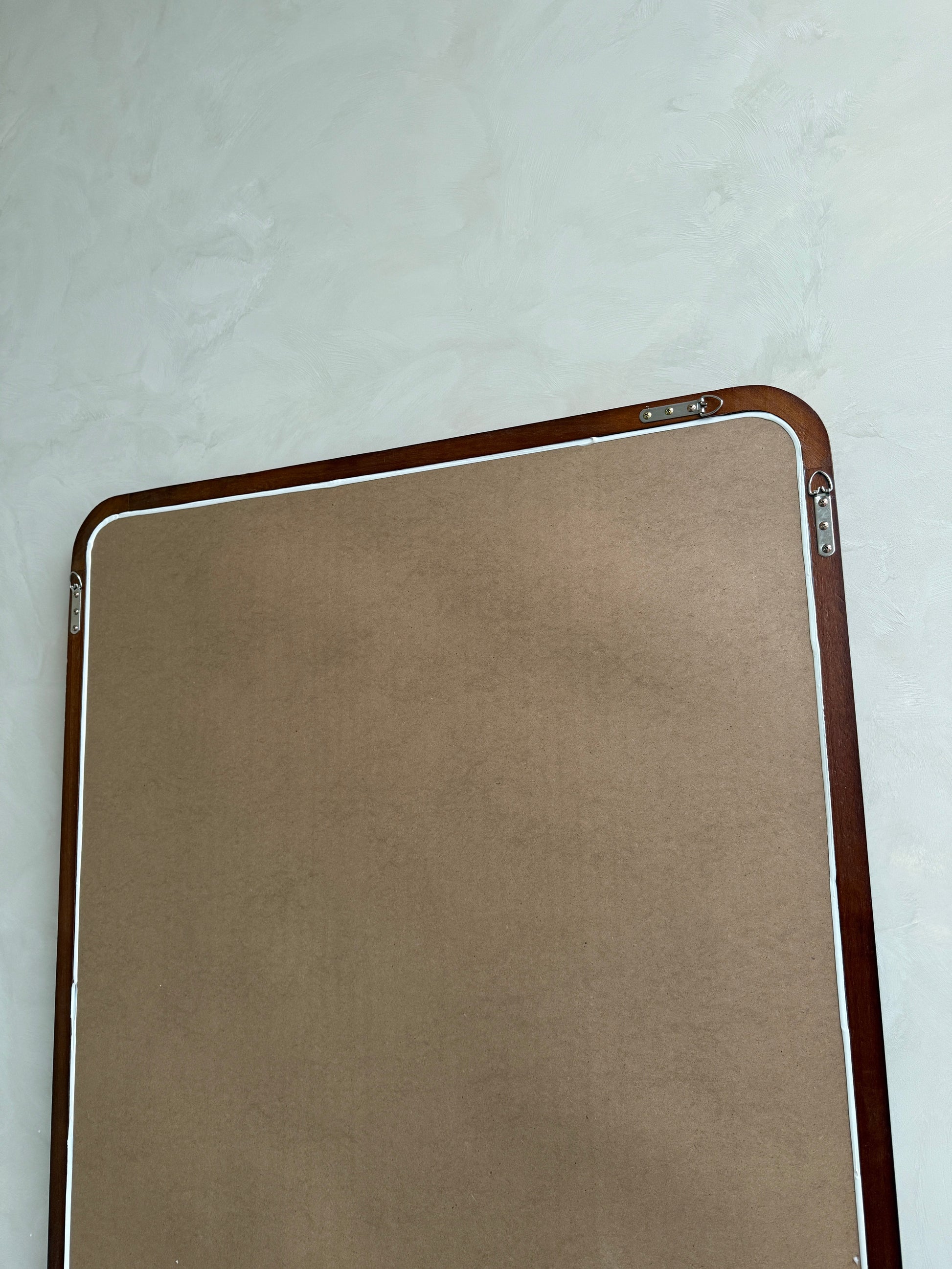 Elin Walnut – Rectangular Solid Wood Floor Mirror 200 x 100 cm Mirrorum