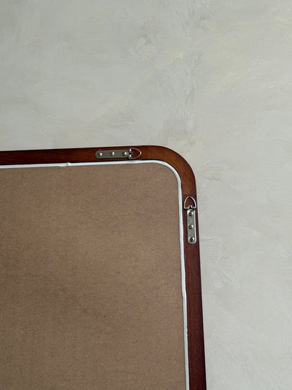 Elin Walnut – Rectangular Solid Wood Floor Mirror 200 x 100 cm Mirrorum