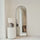 Theo Arched Full-Length Mirror with Premium Metal Frame - Industrial Design 160 x 50 cm