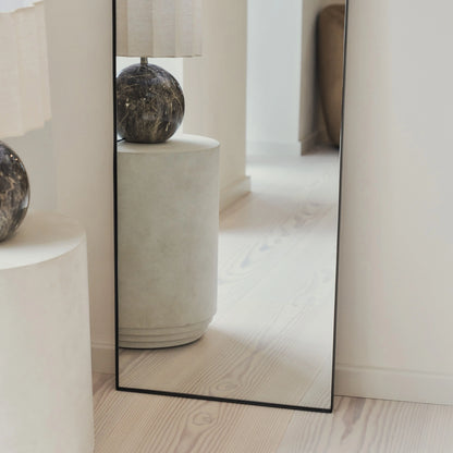 Theo Arched Full-Length Mirror with Premium Metal Frame - Industrial Design 160 x 50 cm Spiegel Weltt