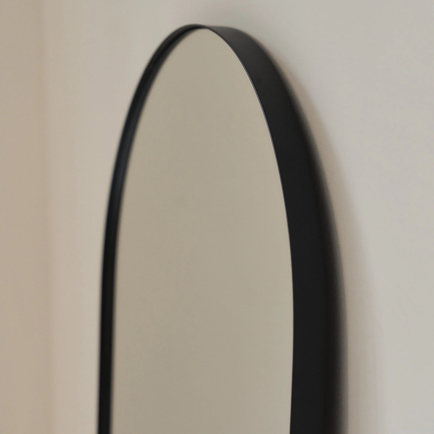 Theo Arched Full-Length Mirror with Premium Metal Frame - Industrial Design 160 x 50 cm Spiegel Weltt