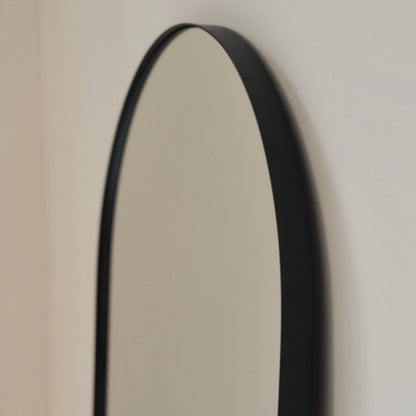 Theo Arched Full-Length Mirror with Premium Metal Frame - Industrial Design 160 x 50 cm Spiegel Weltt